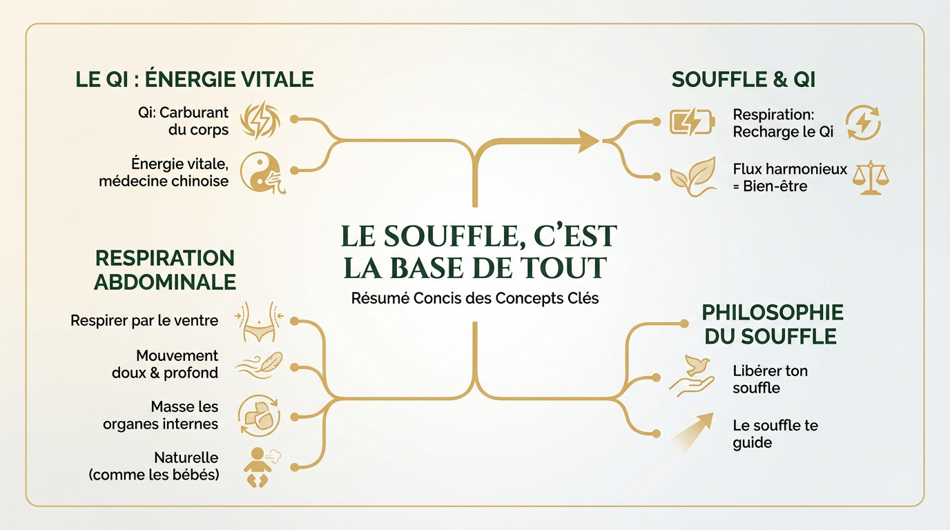 Tai Chi & Qi Gong : deux façons de respirer mieux (et de kiffer ton corps) 1 Illustration des bienfaits de la respiration en Tai Chi et Qi Gong sur le corps